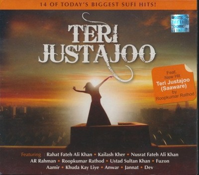 Teri Justajoo Soundtrack MUSIC AUDIO CD Bollywood sufi hits 2008 Rahat Fateh Ali