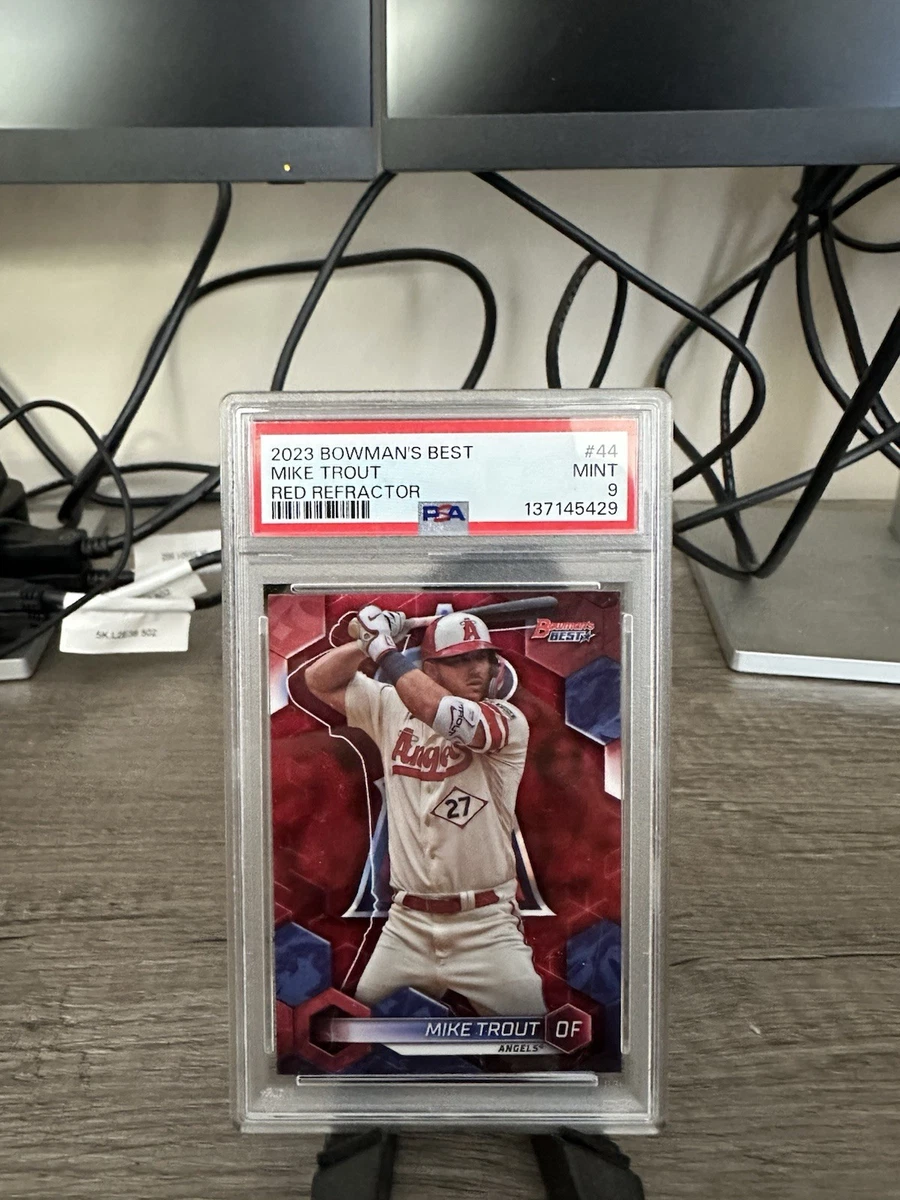 Mike Trout 10 Graded Baseball Sports Trading Cards & Accessories