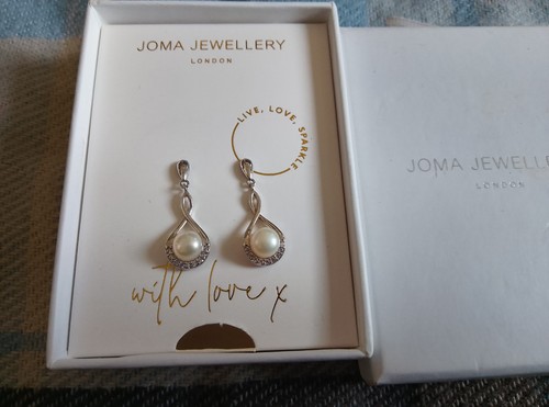 Gepunzt 925 Sterling Silber Ohrhänger Joma Schmuck - Bild 2 von 4