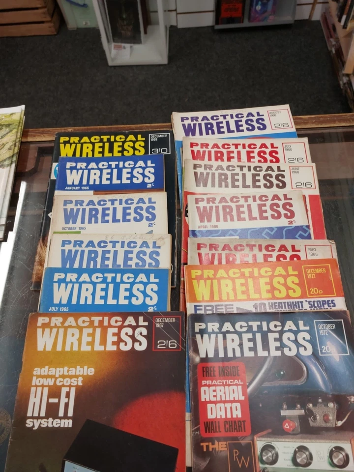 Practical Wireless Magazine Bundle 25 Issues 1960s & 70s  - Image 3 of 4