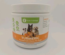 Turmeric for Dogs Soft Chews Anti Inflammatory Pain Relief 60 Count