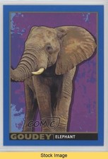 2017 Upper Deck Goodwin Champions Goudey Animals Royal Blue Elephant READ 00jz