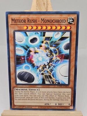 3x Meteor Rush - Monochroid PHHY-EN029 Photon Hypernova 1st Edition