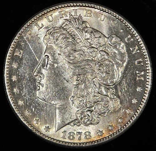 1878 Morgan Silver Dollar Uncirculated Coin