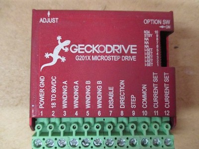 6201X MICROSTEP DRIVE GECKODRIVE USED