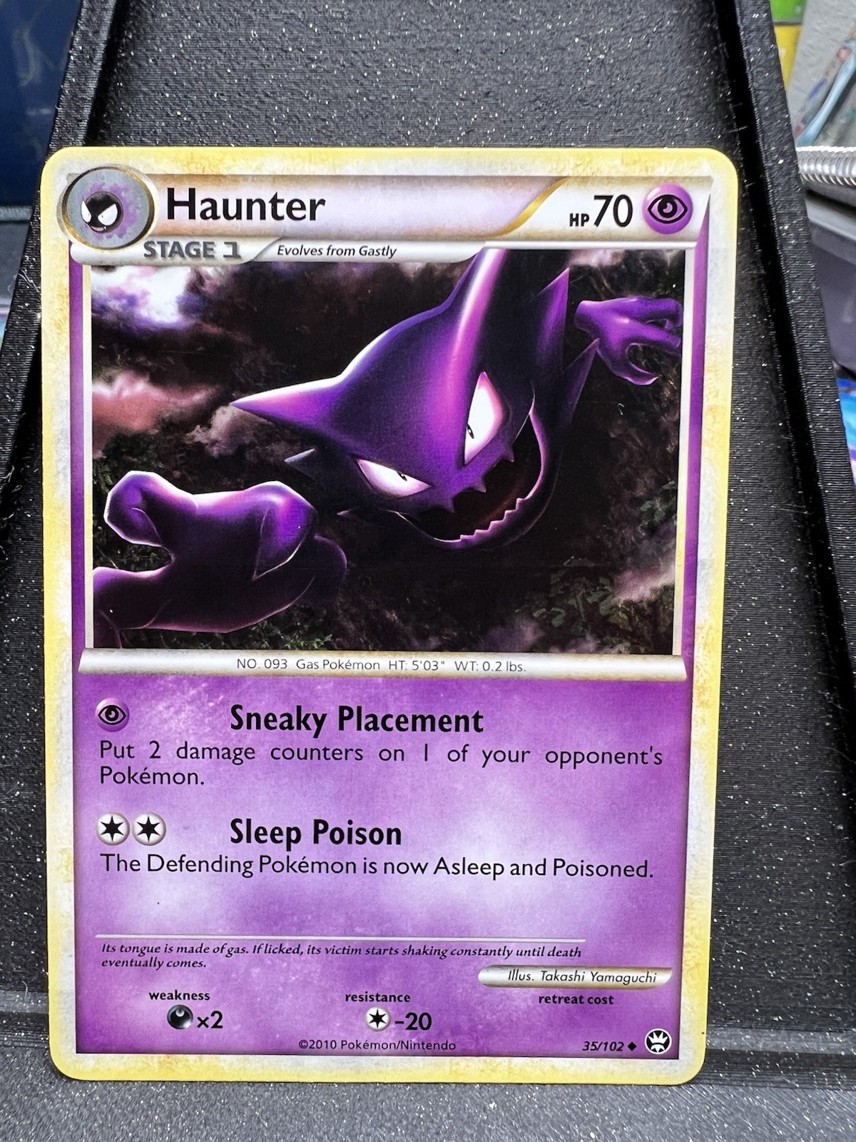 Pokémon TCG Haunter 35/102 Triumphant Normal LP