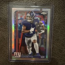 2025 Topps Chrome - Malik Nabers #225 - Refractor