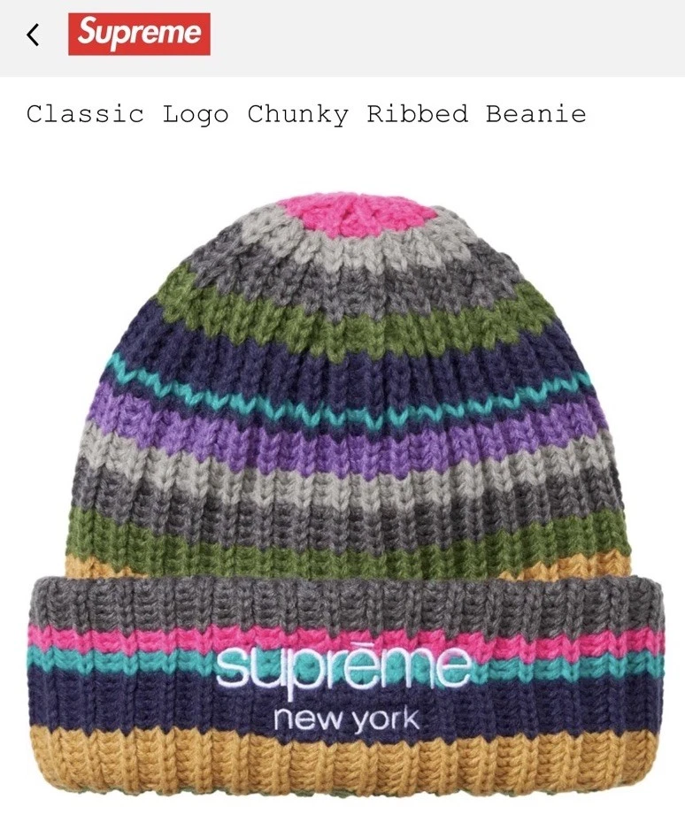 Supreme Striped Hats for Men for sale - eBay