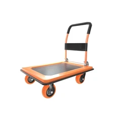 Platform Truck Heavy Duty Cart,1100Lbs Hand Truck Push Cart Dolly with 5'' 36...