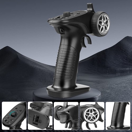 2.4ghz RC Controller 4CH Remote and Receiver Digital Radio Transmitter ...