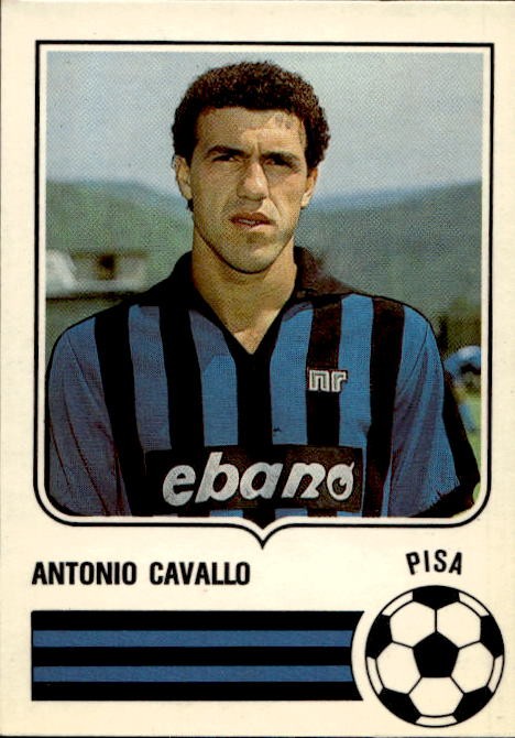 Figurina Forza Goal Perfetti 1985/86 # PISA/14 Antonio Cavallo Pisa