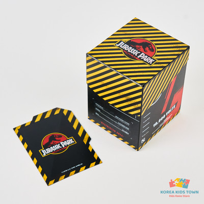 Official Licensed Jurassic Park TCG Card Sleeves Deck Box Case Korea