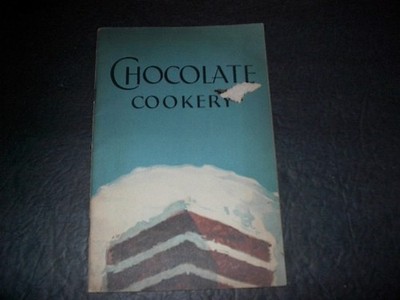 Chocolate Cookery Walter Baker Recipe Book  ~ General Foods  1929 PB  2nd Print