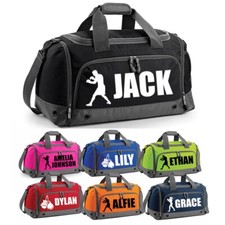 Personalised Boxing Holdall Kids Gloves Bag Boys Girls Club Kit Childrens Boxer