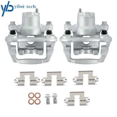 2× Rear Left&Right Brake Caliper For Lexus RX330 RX350 RX400h Toyota Highlander