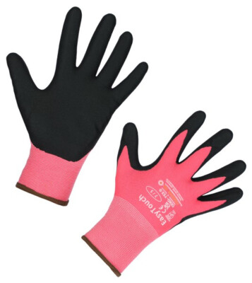 Kerbl 3x Touchscreenhandschuh EasyTouch, Lady, pink, Gr. 7/S, 297957