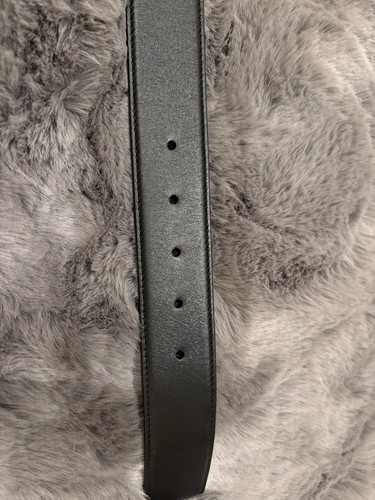 *NEW* Coach Black Signature Gold Buckle Leather Belt S - Picture 6 of 7