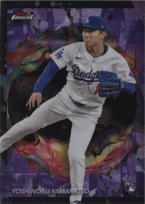 2024 Topps Finest - Yoshinobu Yamamoto #250 for sale | eBay