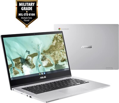 NEW ASUS Chromebook CX1400CNA-AS44F Laptop Notebook 14'' 64GB eMMC Storage, 4GB R