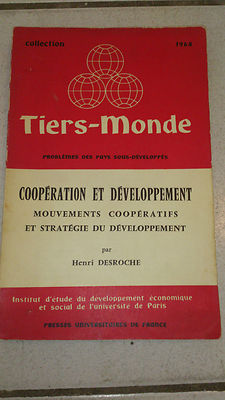 Dritte Welt. Zusammenarbeit und Entwicklung - Henri Desroches (1964)