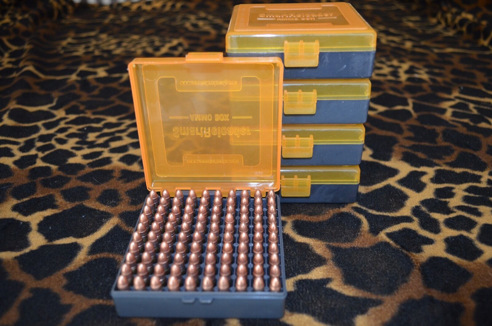 Коробка для патронов 22 lr Ammo Case / Box / (5 PACK) Capacity storage 100 ...