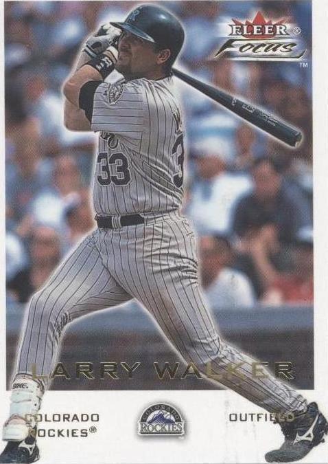 2001 Fleer Focus - Larry Walker #97 - 1 of 1