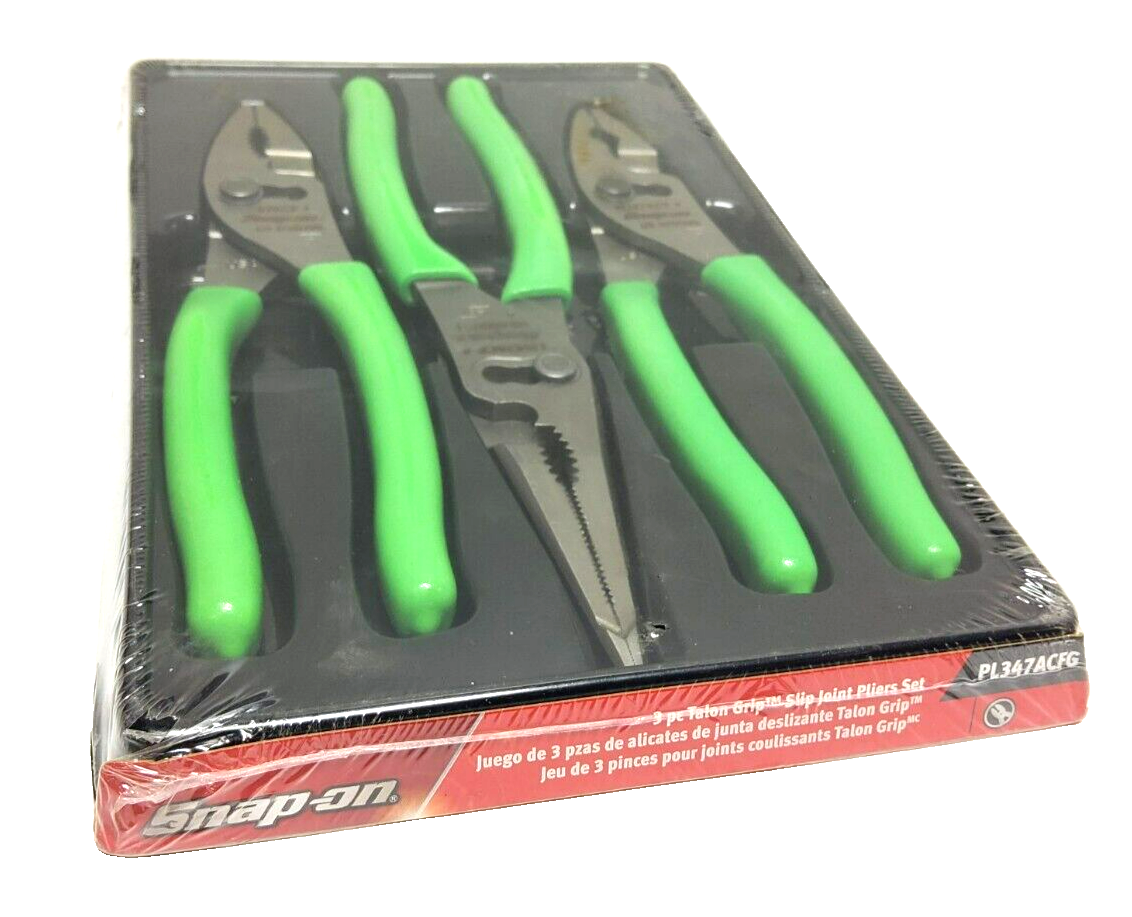 JEU DE 3 PINCES A DOUBLE ARTICULATION EXTRA LONGUES
