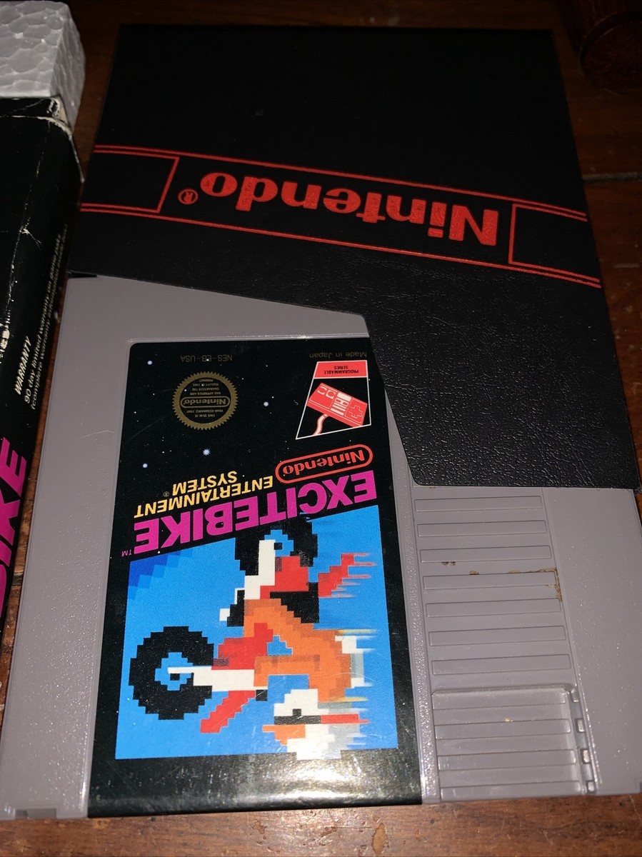 Nintendo Entertainment System NES Excitebike W/ Box NO MANUAL