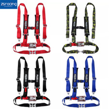 Universal 2" 4 Point Camlock Quick Release Belt Harness Racing Car