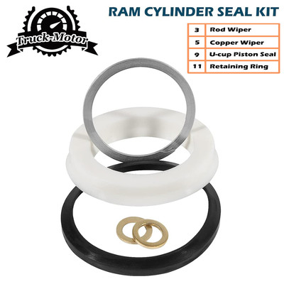 420576 Hydraulic Ram Seals Rebuild Kit Fits 10 Ton Cylinder Power Team SPX