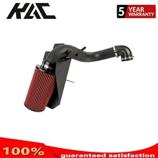 Cold Air Intake System + Red Filter For Chevrolet S10; GMC Sonoma 2.2L 1998-2003