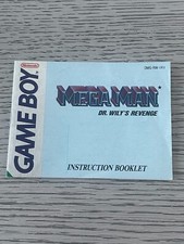Mega Man DR WILYS REVENGE - Instruction Booklet manual - Nintendo Gameboy