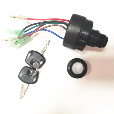 Boat Engine Ignition Key Switch Assy For Tohatsu Outboard 353-76020-3, 353760203 - Image 1 of 4