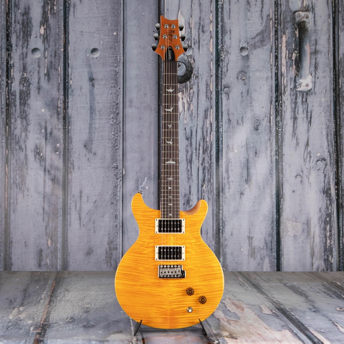 ギター Paul Reed Smith (PRS) SE SANTANA Yellow PRS SE Santana Electric Guitar - Santana Yellow | Sweetwater