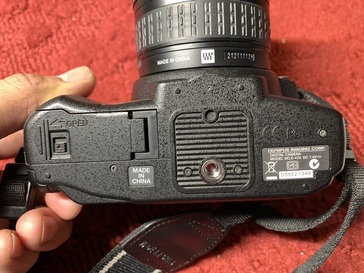Olympus E-410 Four Thirds DSLR Camera Body W/ 14-42mm Lens TESTED