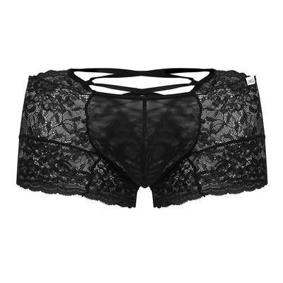 Mens Underwear: CandyMan 99745 Lace Trunks