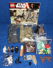 Lego 75139 Star Wars Battle On Takodana 100% Complete W/orig Inst. & All Minis