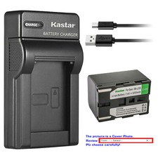 Kastar Battery Slim USB Charger for Samsung SB-L220 VP-D200 VP-D21 Camcorder