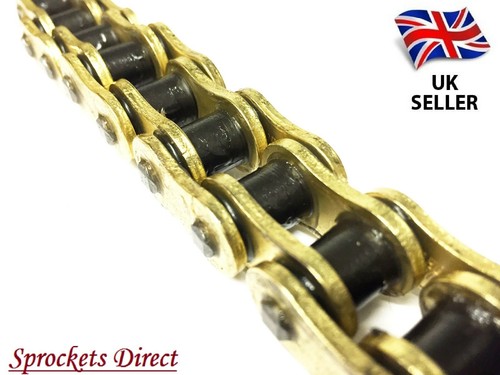 GOLD O-Ring Chain & and Sprockets Kawasaki ER-6n ER650 A6,A7,A8,B6,B7,B8,CAF CBF - Picture 4 of 5