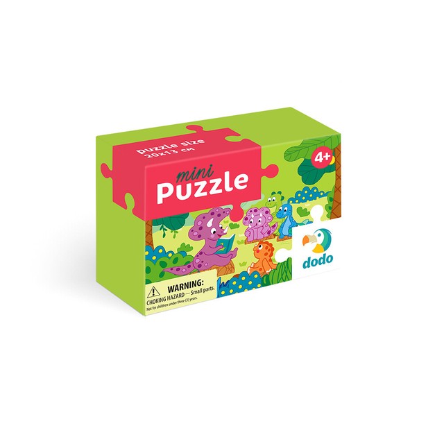 DODO Mini Puzzle Dino Und Sein Freunde DODO Mini Puzzle Dino Und Sein Freunde