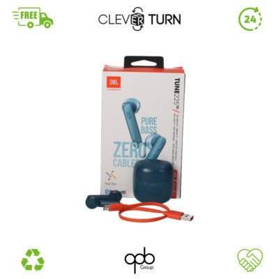 JBL Tune 225 TWS Lifestyle Bluetooth Kopfhörer in Blau Noise-Cancelling