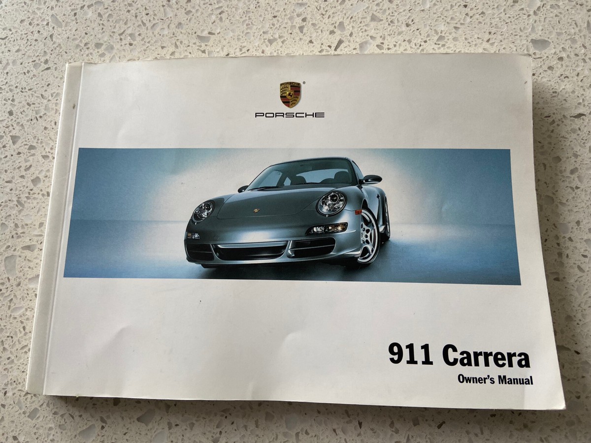 2006 PORSCHE 911 CARRERA OWNERS MANUAL +QUICK REFERENCE+