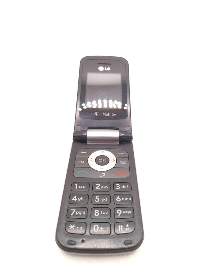 Damaged Screen LG GB220 Unlocked Retro Flip Mobile Phone Keypad Silver Working - Image 3 of 4