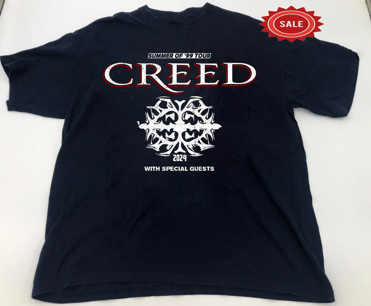 Rare Creed Band Tour Gift For Fan Cotton Tee All Size S to 5XL T