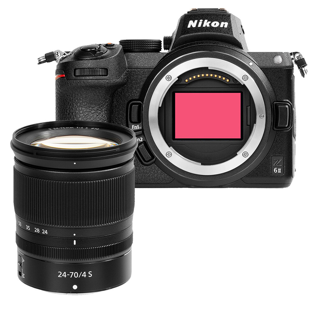 Nikon Z 6II 24.5MP Mirrorless Camera - Black (NIKKOR Z 24