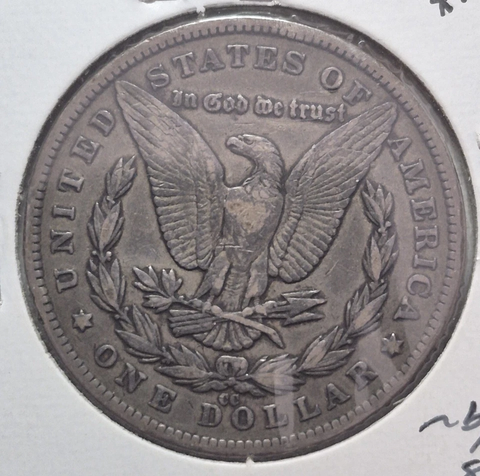 1881 CC Morgan Dollar - XF - Extra Fine HKEE - Image 2 of 2