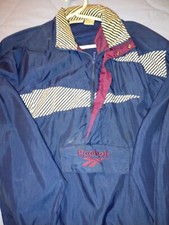 REEBOK Mens Hoodie Medium Training, Workout, Running Jacket w/Pockets, Excellent