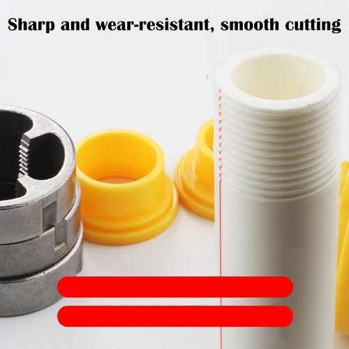 Thread Maker Tool For Electric Drill ,Plastic Pipe Set,Pipe Die Kit Tap C1B6 - Picture 7 of 9
