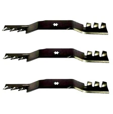 3 Pack Mulching Blades for Cub Cadet i1050 RZT50 LT1050 SLT1050 LTX1050 ZTT50
