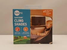 Safetemp Cling Shades by SafeFit | 2 Pack | 17.5 x 12.5 | MCKMK-1401 | NEW